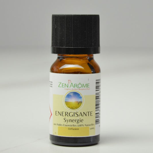 Synergie d'Huiles Essentielles Énergisante