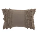 coussin Floche Taupe
