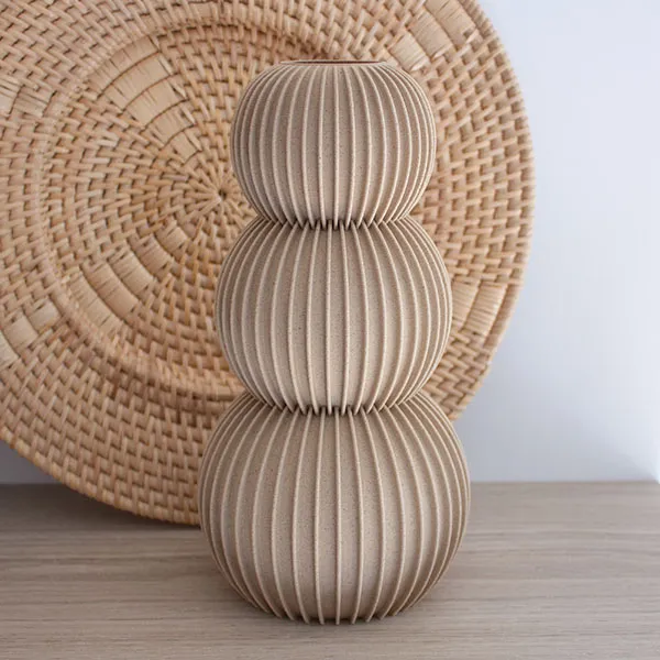 Vase Flamant Bouleau